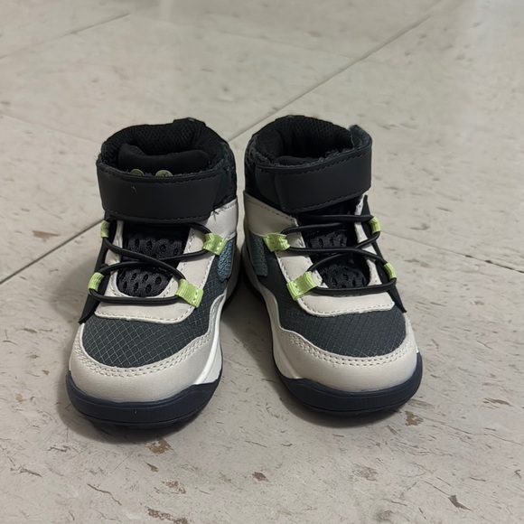 Zara Black and White Boots with Chunky Design